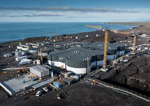 First Water's land-based facility in&nbsp;Þorlákshöfn, Iceland.