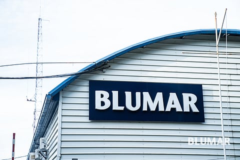 Blumar fishing facility. 