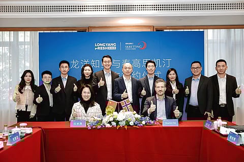 Longyang Fresh farms trout in glacial meltwater from the headwaters of the Yellow River, an environment free of contaminants.