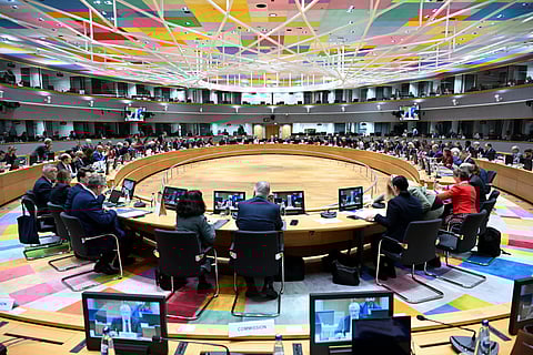 Fisheries ministers at the December 2025 AgriFish negotiations.