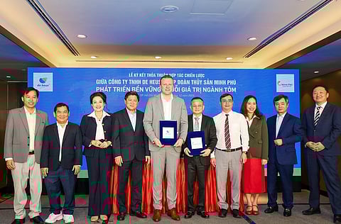 Minh Phu will use De Heus's products across all of its farming areas.