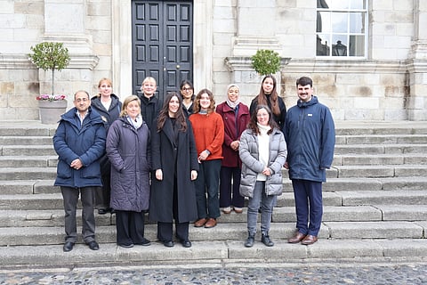 SEAGROW partners meeting at Trinity College Dublin in Ireland.  