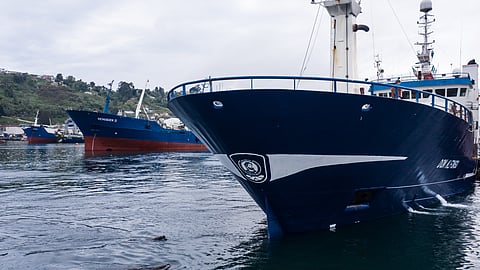 Blumar's fishing vessel 'Don Alfonso'.