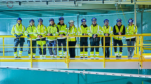 “Filling the first tank is a symbolic moment for all of us,” said Kamilla Mordal Holo, Chief Project &amp; Technology Officer.