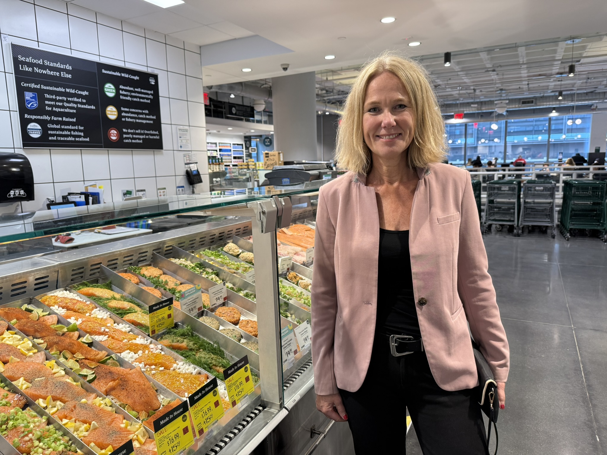 Karine Rød Haraldsson, the Norwegian Seafood Council's envoy to the U.S.