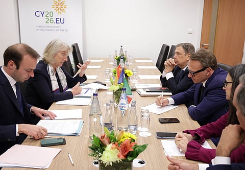 On 05/05 in Nicosia, during the Informal Council of EU Fisheries Ministers.