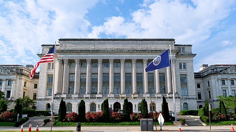 United States Department of Agriculture (USDA) headquarters building in Washington, DC. 
