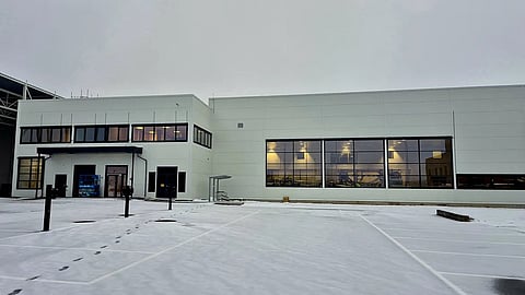 Grieg Seafood's new VAP facility at Gardermoen Business Park, the seafood cluster in Oslo Airport City (OAC).