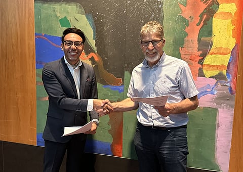 The agreement was formalised in Copenhagen.