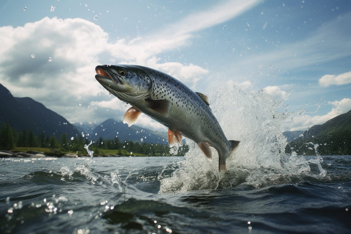 Farmed fish should keep fit for faster growth, says study