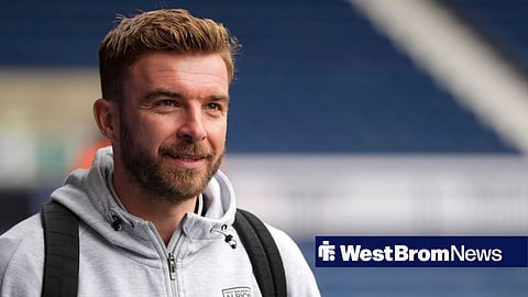 James Morrison head coach at West Bromwich Albion arrives at the stadium before the Sky Bet Championship match West Bromwich Albion vs Middlesbrough at The Hawthorns