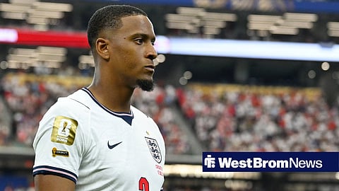 Ezri Konsa playing for England vs Croatia in 2026 World Cup