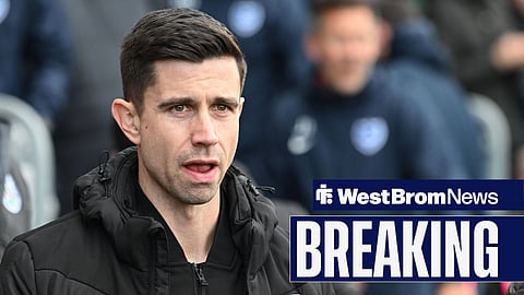Eric Ramsay during his time as West Brom manager