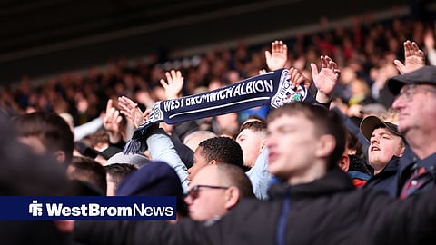 West Bromwich Albion fans at The Hawthorns.