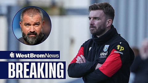 Boaz Myhill during West Bromwich Albion's training session as West Brom head coach James Morrison looks on during Blackburn, England EFL Championship Football, Blackburn Rovers versus West Bromwich Albion. 