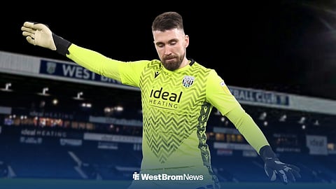Matt Ingram in action for West Brom at the Hawthorns