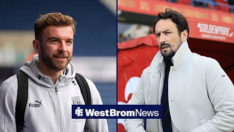 A 50-50 split image of James Morrison and Cesar Peixoto.