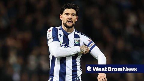 Alex Mowatt in action for West Brom