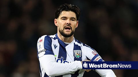 Alex Mowatt in action for West Brom