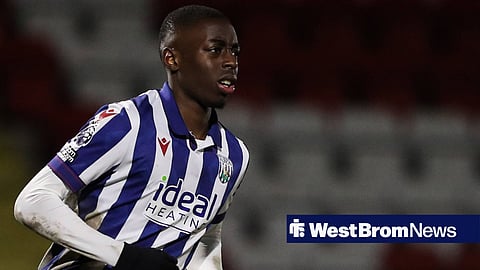 Eseosa Sule in action for West Bromwich Albion