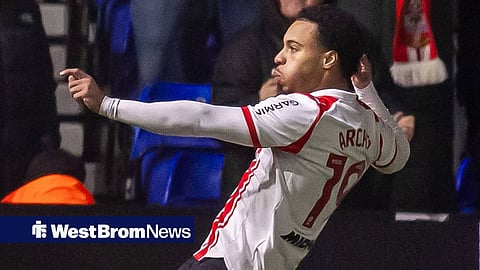 Cameron Archer celebrating for Southampton