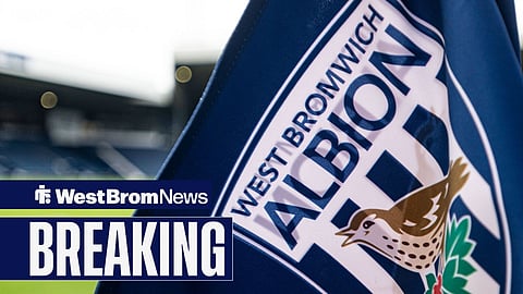 West Brom flag at The Hawthorns