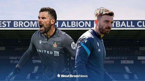 Ben Foster and West Brom boss James Morrison