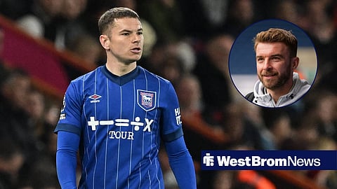 Conor Townsend and West Brom boss James Morrison 