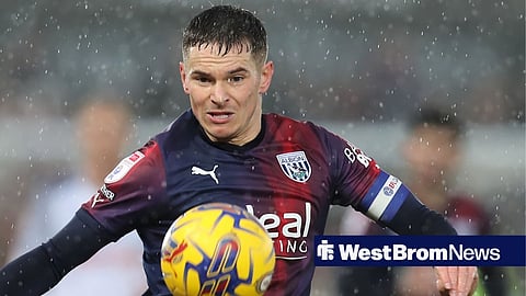 Conor Townsend playing for West Brom