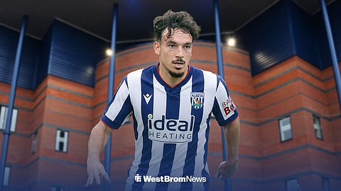 Nolan Galves outside of The Hawthorns.