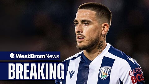Danny Imray playing for West Brom
