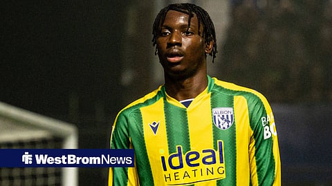 Jamaldeen Jimoh-Aloba playing for West Brom