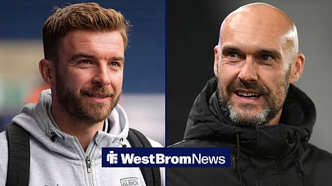 West Bromwich Albion head coach James Morrison and Peterborough United manager Luke Williams