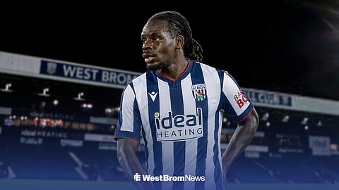 Brayann Pereira in a West Brom jersey