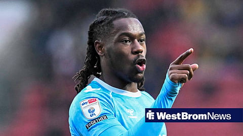 Brandon Thomas-Asante in action for Coventry City