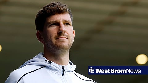 West Bromwich Albion's Chris Mepham pre-match