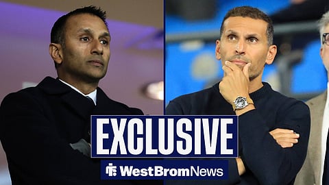 Shilen Patel at The Hawthorns and Khaldoon Al Mubarak at Manchester City 