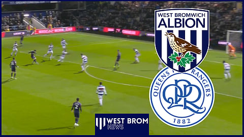 Mikey Johnston scored the equaliser for West Brom against QPR. Credit: Sky Sports