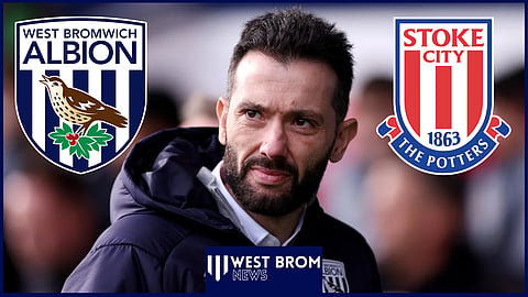 Carlos Corberan is preparing his West Brom side to take on Stoke City