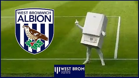 Boiler Man will no longer attend West Brom matches. Credit: @mikeygregory on X