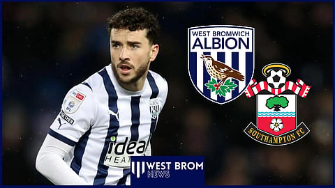 West Brom winger Mikey Johnston had a mixed night against Southampton