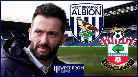 West Brom will host Southampton at The Hawthorns.