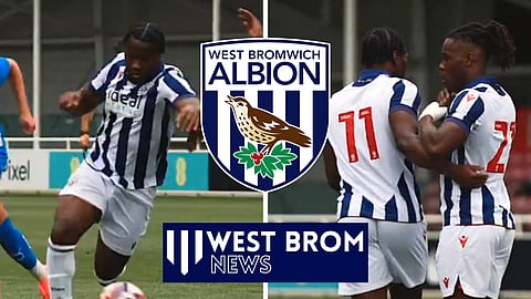 Reyes Cleary on form for West Brom. Credit: @WBA on X