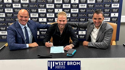 Uros Racic has joined West Brom [Credit: Mozzart Sport]