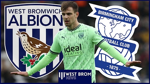 West Brom fans have chanted about Jayson Molumby v Birmingham City