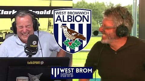 Andy Townsend and Jeff Stelling discuss West Brom [Credit: talkSPORT]