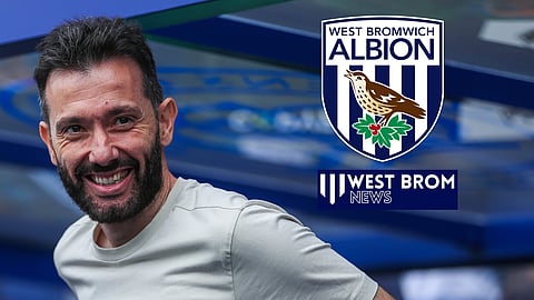 West Brom manager Carlos Corberan [Credit: Imago]