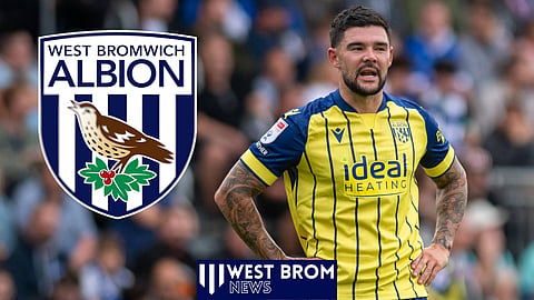 West Brom midfielder Alex Mowatt [Credit: Imago]