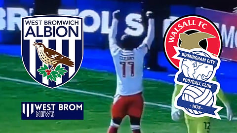West Brom loanee Reyes Cleary scored the winner for Walsall against Birmingham City. [Credit: Sky Sports]
