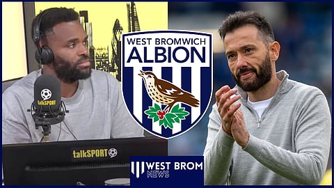 Darren Bent has offered his verdict on West Brom and Carlos Corberan. [Credit: Imago] Credit: talkSPORT on YouTube